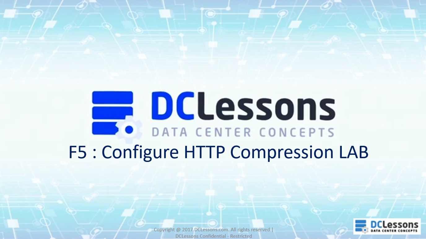 HTTP Compression LAB