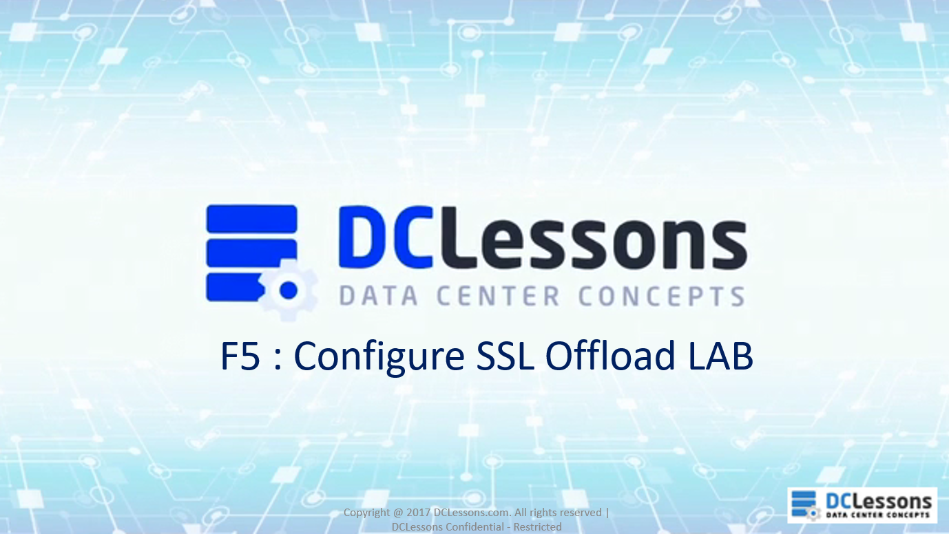 Configure SSL Offload